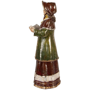 Clayre & Eef 4-delig kerstchor set in rood en groen