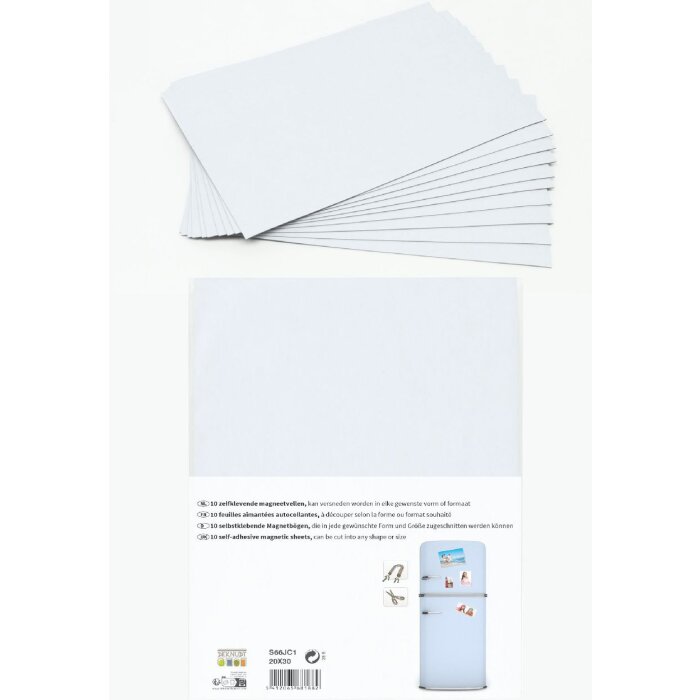 Deknudt S66JC1 zelfklevende magnetische bogen 20x30 cm