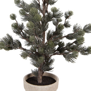 Clayre & Eef kerstdecoratieboom 30x30x65 cm kunststof