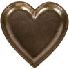 Clayre & Eef Decoratieve Schaal 21x21x2 cm Goud