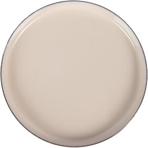 Clayre & Eef ijzeren tafelonderzetters beige-goud...