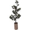 Clayre & Eef Decoratieve boom met LED 20x17x60 cm groen bruin