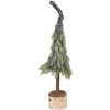Clayre & Eef 66428 Kunstkerstboom Ø 13x50 cm groen-wit