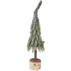 Clayre & Eef 66428 Kunstkerstboom Ø 13x50 cm groen-wit