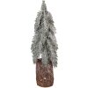 Clayre & Eef 66429 Kunstkerstboom groen-wit Ø 12x32 cm