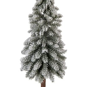Clayre & Eef 66432 kunstkerstboom groen wit Ø 10 x 48 cm