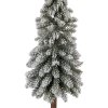 Clayre & Eef 66432 kunstkerstboom groen wit Ø 10 x 48 cm