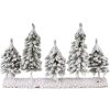 Clayre & Eef 66434 Kerstboomdecoratie 40x8x25 cm wit-groen