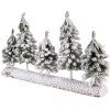 Clayre & Eef 66434 Kerstboomdecoratie 40x8x25 cm wit-groen