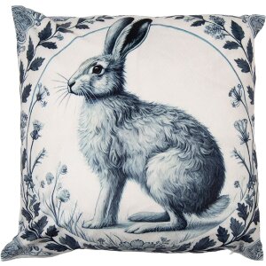 Clayre & Eef KT021.439 Kussensloop 45x45 cm beige met...