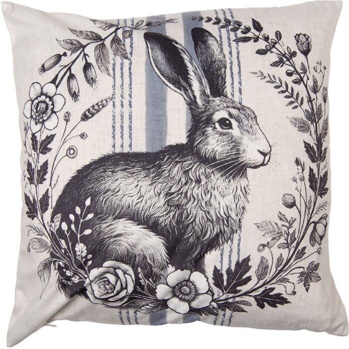 Clayre & Eef Kussensloop 45x45 cm Beige-Bruin