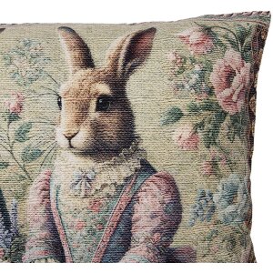 Clayre & Eef Kussensloop 35x50 cm Hazen Gobelin...