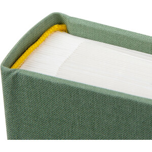 Goldbuch Bruidsalbum Hartsmoment in natuurlijk groen Artischocke 30x31 cm