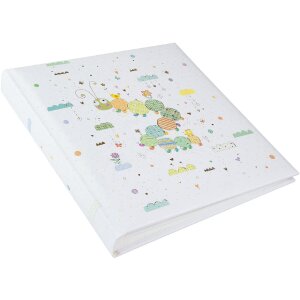 Goldbuch Babyalbum Little Loop 30x31 cm met geïllustreerd voorblad en zuurvrije pagina’s