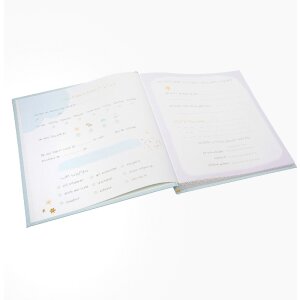 Goldbuch Babyalbum Lullaby Line Boy 30x31 cm zachtblauw met dierenmotieven