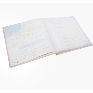 Goldbuch Babyalbum Lullaby Line Girl roze 30x31 cm