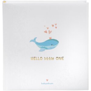 Goldbuch Babyalbum Little Splash 30x31 cm met blauwe...