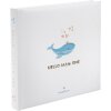 Goldbuch Babyalbum Little Splash 30x31 cm met blauwe walvis en pergamentbladen