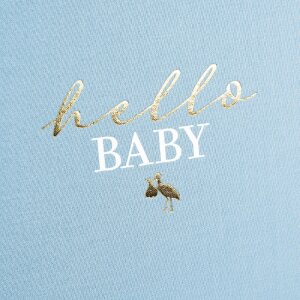 Goldbuch Babyalbum hello.baby himmelblau 30x31 cm