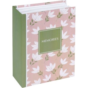 Goldbuch Einsteckalbum Blossom Story – 10x15 cm, voor 100 foto’s, hardcover met florale kunstdruk