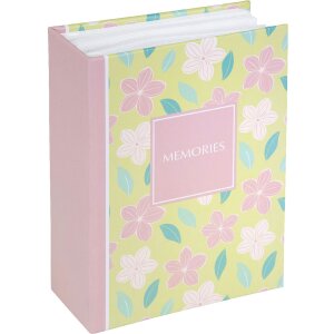 Goldbuch Einsteckalbum Blossom Story – 10x15 cm, voor 100 foto’s, hardcover met florale kunstdruk