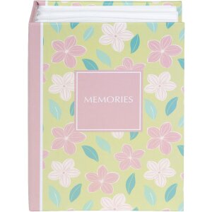 Goldbuch Einsteckalbum Blossom Story – 10x15 cm, voor 100 foto’s, hardcover met florale kunstdruk