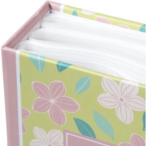 Goldbuch Einsteckalbum Blossom Story – 10x15 cm, voor 100 foto’s, hardcover met florale kunstdruk