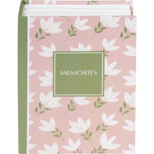 Goldbuch Einsteckalbum Blossom Story – 10x15 cm, voor 100 foto’s, hardcover met florale kunstdruk