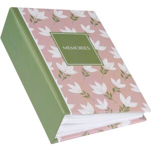 Goldbuch Einsteckalbum Blossom Story – 10x15 cm, voor 100 foto’s, hardcover met florale kunstdruk