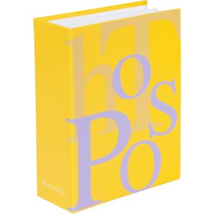 Goldbuch Inbouwalbum "PHOTOS" – Voor 100 foto’s 10x15 cm, kleurrijke hardcover met typografisch design
