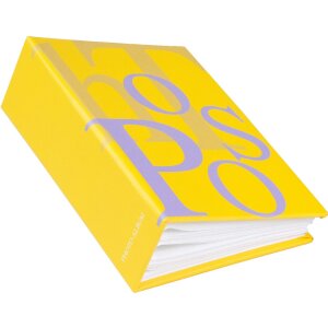 Goldbuch Inbouwalbum "PHOTOS" – Voor 100 foto’s 10x15 cm, kleurrijke hardcover met typografisch design