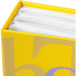 Goldbuch Inbouwalbum "PHOTOS" – Voor 100 foto’s 10x15 cm, kleurrijke hardcover met typografisch design