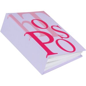 Goldbuch Inbouwalbum "PHOTOS" – Voor 100 foto’s 10x15 cm, kleurrijke hardcover met typografisch design