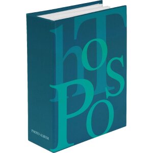 Goldbuch Inbouwalbum "PHOTOS" – Voor 100 foto’s 10x15 cm, kleurrijke hardcover met typografisch design