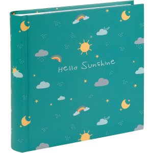 Goldbuch Sunshine Inbouwalbum voor 200 foto’s 10x15 cm, zonnig ontwerp met benoemingsvakken