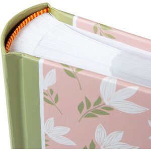Goldbuch Memoalbum "Blossom Story" met 200 fotos 10x15 cm, hardcover 22x22 cm, florale print