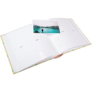 Goldbuch Memoalbum "Blossom Story" met 200 fotos 10x15 cm, hardcover 22x22 cm, florale print