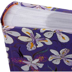 Goldbuch Inbouwalbum Orchid Mood Purple – 200 foto’s 10x15 cm, paars met reliëf ontwerp