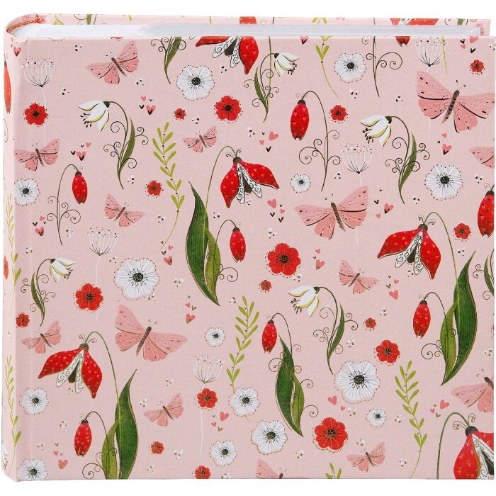 Goldbuch Inbouwalbum Secret Garden roze voor 200 foto’s 10x15 cm