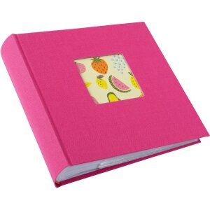 Goldbuch Memoalbum Bella Vista Electric Fuchsia 200 foto’s 10x15 cm