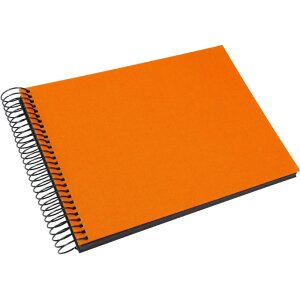 Goldbuch Bella Vista Sun Orange fotoboek 24x17 cm zwart linnen