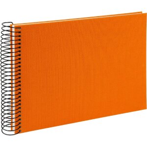 Goldbuch Bella Vista Sun Orange 24x17 cm spiraalalbum wit