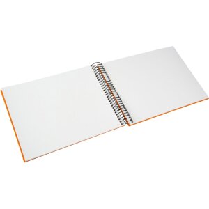 Goldbuch Bella Vista Sun Orange 24x17 cm spiraalalbum wit