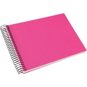 Goldbuch Bella Vista Electric Fuchsia 24x17 cm Spiralalbum wit
