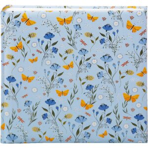 Goldbuch Fotoalbum Secret Garden Blue 25x25 cm met...