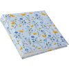 Goldbuch Fotoalbum Secret Garden Blue 25x25 cm met goudafdruk en zachte kleuren