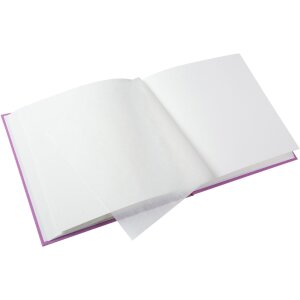 Goldbuch Fotoalbum Bella Vista Lavendel 25x25 cm met leerachtig materiaal en pergamenbescherming