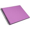 Goldbuch Spiralalbum Bella Vista Lavender, 35x30 cm, zwart lederen album