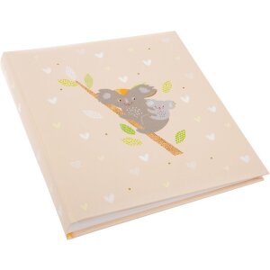 Goldbuch Fotoalbum Koala 30x31 cm, 60 pagina’s, gouden reliëf, pergamentbladen