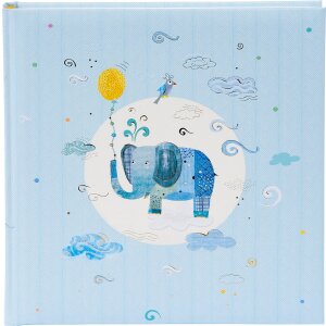 Goldbuch Fotoalbum met blauwe olifant, 30x31 cm,...